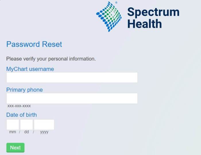 Spectrum Patient Portal